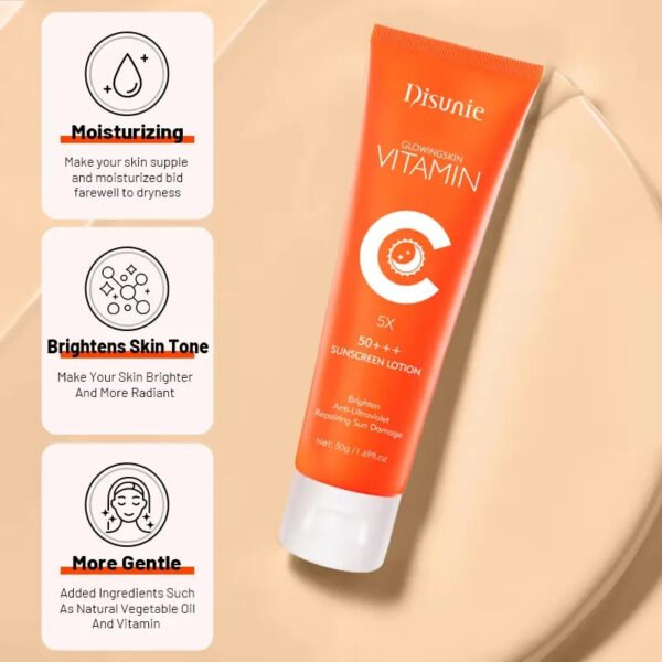 Sunscreen Cream SPF 50 with Vitamin C & Collagen